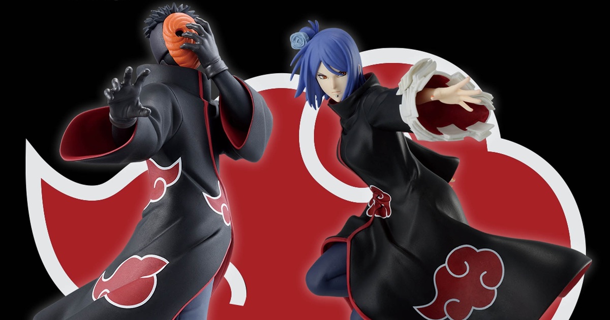 バンプレスト景品『NARUTO-ナルト- 疾風伝 VIBRATION STARS-トビ＆小南