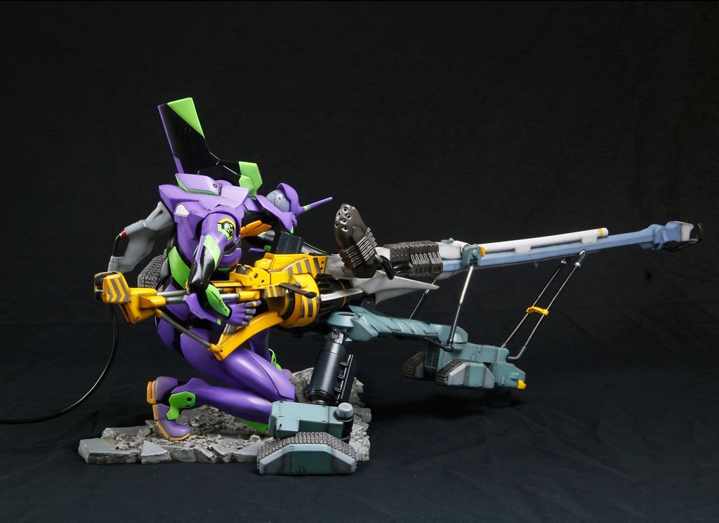 海洋堂「EVANGELION Movie Scene STATUE 新劇場版：序初號機」大魄力80