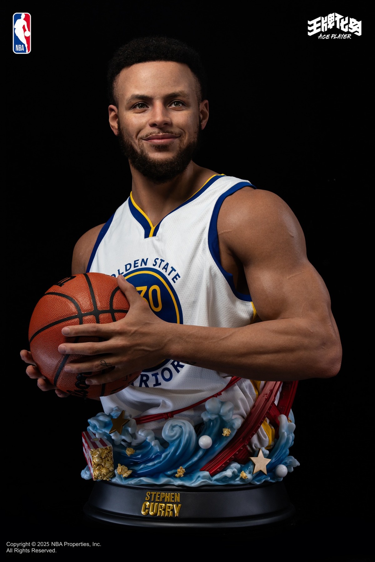 ACE PLAYER 王牌化身『ステフィン・カリー Stephen Curry 1/1スケール