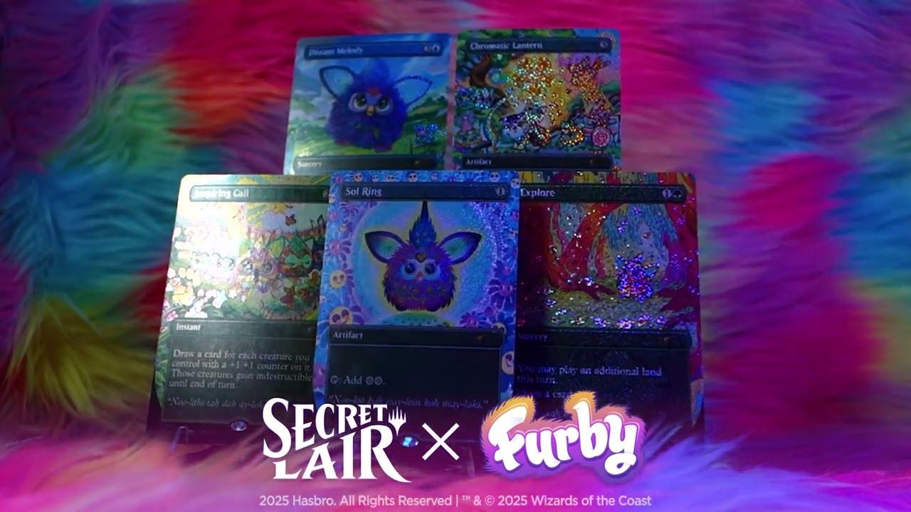 Secret Lair x Furby: Doo-ay Noo-lah Confetti Foil Edition