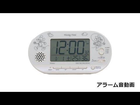 目覚まし時計 【Disney Time（ディズニータイム）ミッキー&フレンズ