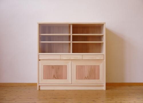 ミニ茶箪笥｜木製収納/チェスト｜桧無垢家具｜SO茶箪笥