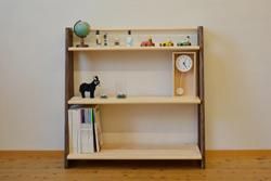 ひのきの絵本棚｜ひのき無垢家具｜ヒノキクラフト