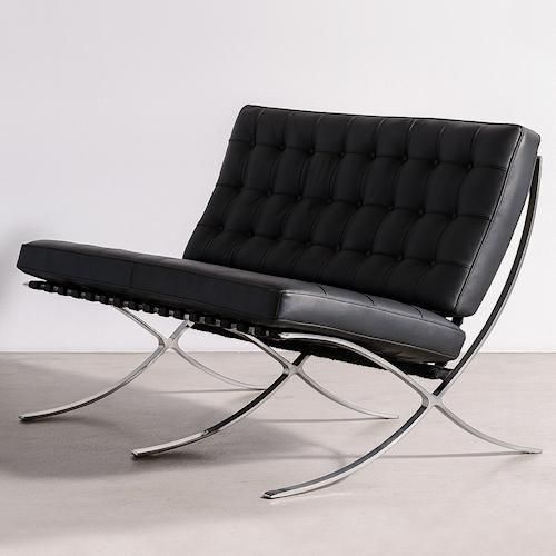 ミース・ファン・デル・ローエ/BarcelonaChairバルセロナチェア2P