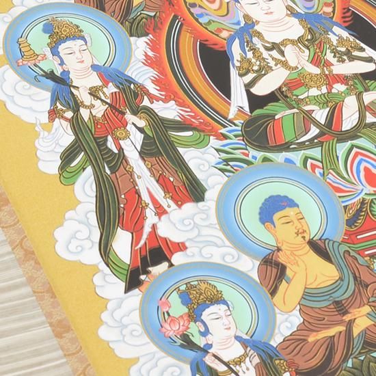 新品 50%OFF】掛軸 真言十三佛 林翠光 4尺 ※1本のみ限定販売｜ お遍路