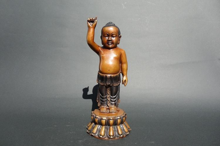 釈迦如来 誕生仏｜大阪の仏像通販・販売なら仏像専門店 多羅堂