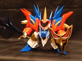 予約)(B_964) 魔神英雄伝ワタル 雷王丸 (未組立 ガレージキット)