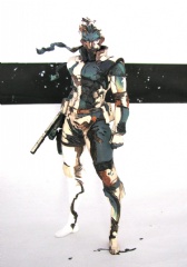 在庫あり)(W_2257)1/8 ソリッド・スネーク Illustrate ver.1.1 メタル