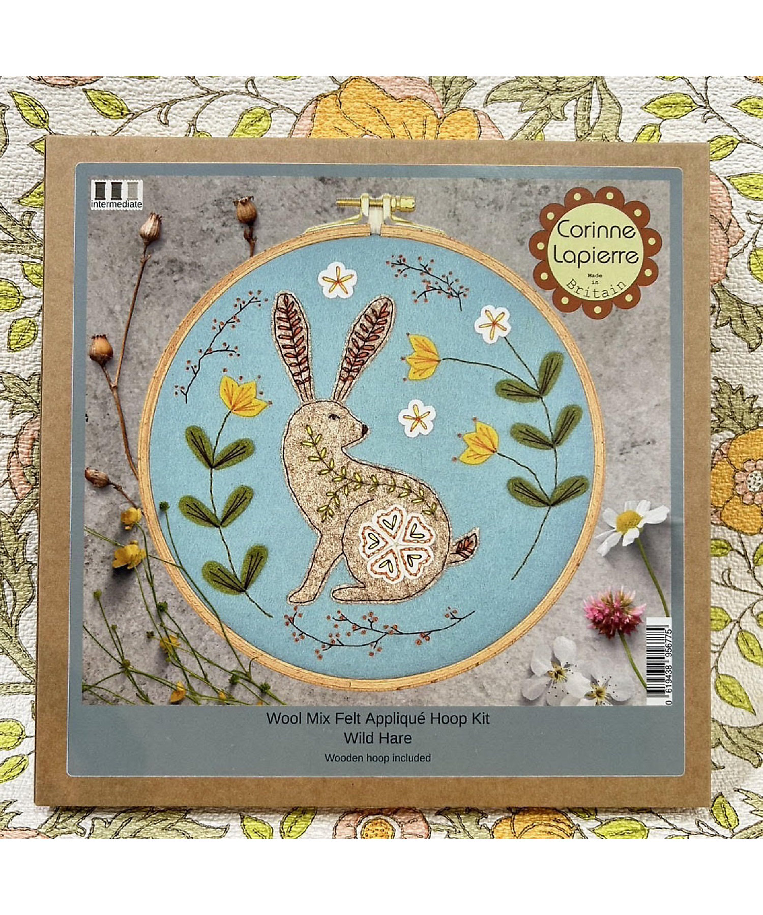 ☆枠付きフェルトキット（うさぎ） | Corinne Lapierre/コリーヌ