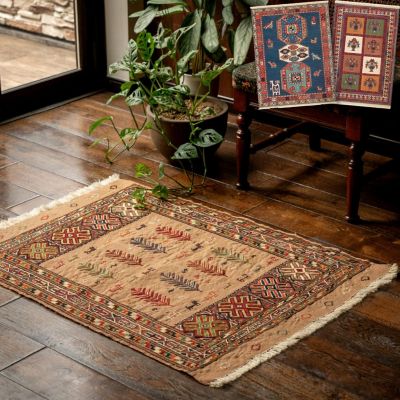 ☆ペルシャ手織りキリム 玄関マットLサイズ 3 | 三越伊勢丹