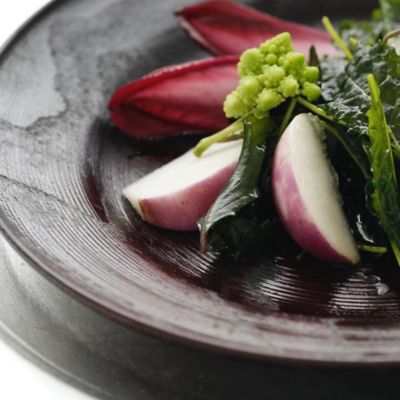 村瀬治兵衛 沢栗青海盆・舟形小鉢＋薬味スプーン | 嘉門工藝