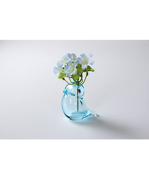 小鳥一輪挿し＋アートフラワーセット | Sghr/スガハラ | 三越伊勢丹