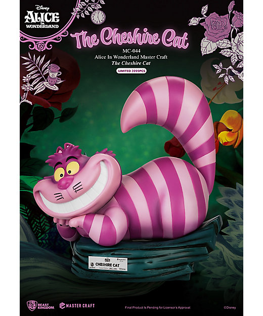 ☆＜マスタークラフト＞『ふしぎの国のアリス』チェシャ猫【ディズニー