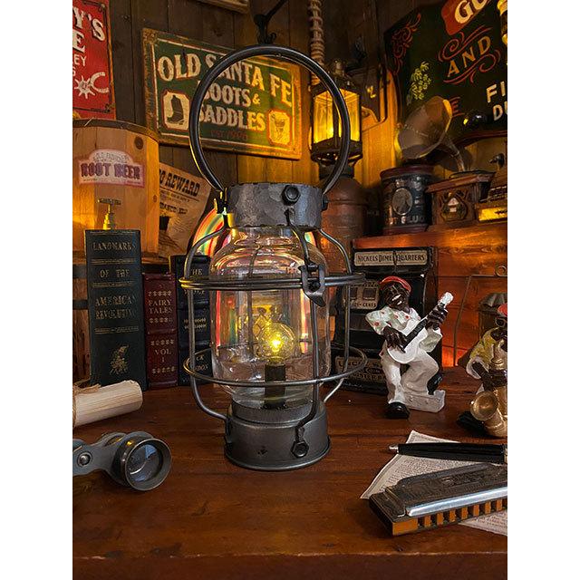 DULTON（ダルトン） LEDランタン アンティークシルバー 単三電池式