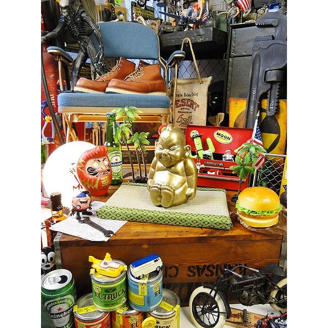 大阪名物ビリケンさんの縁起のええ置物 （Mサイズ） ※ミニ畳は別売です