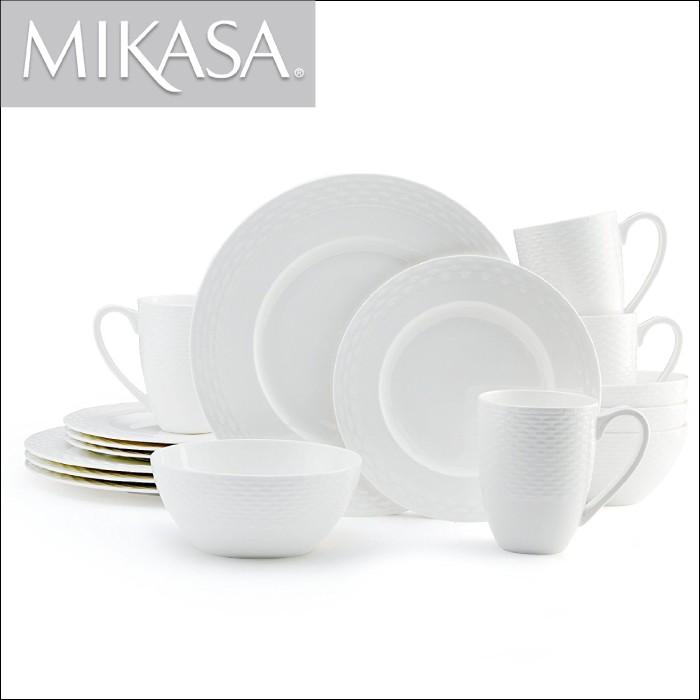 MIKASA（ミカサ） お皿 おしゃれ 北欧 セット 大皿 コップ 陶器