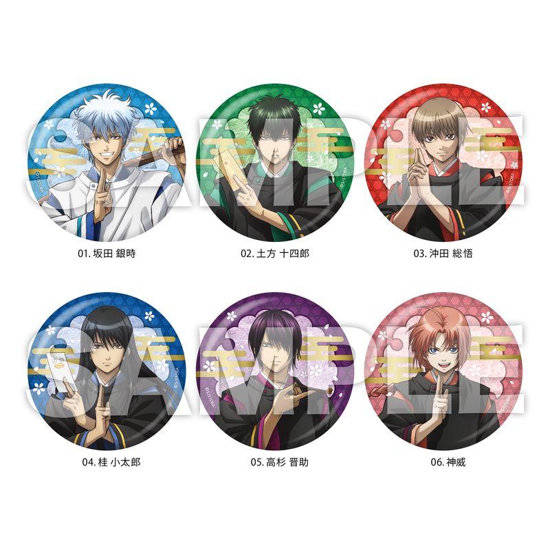 銀魂 缶バッジ 全6種 A BOXセット : くりすと!ヤフーショッピング店