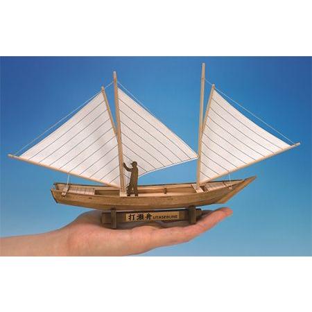 ウッディジョー/木製帆船ミニシリーズ 打瀬船（北海道野付湾