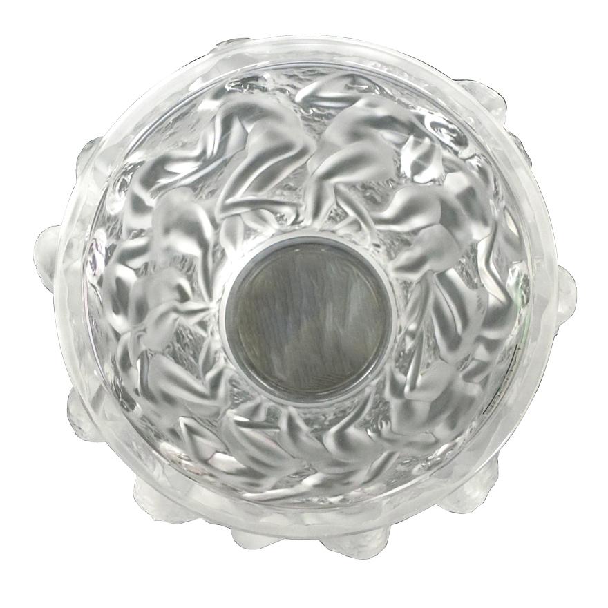 ルネ ラリック LALIQUE 「バッカスの巫女」 花瓶 高さ24cm ガラス工芸