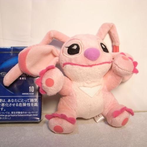 スティッチ エンジェル ボールチェーン付きぬいぐるみ ハートランド