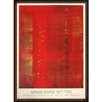 ポスター アート Abstract painting（ゲルハルト リヒター） 額装品