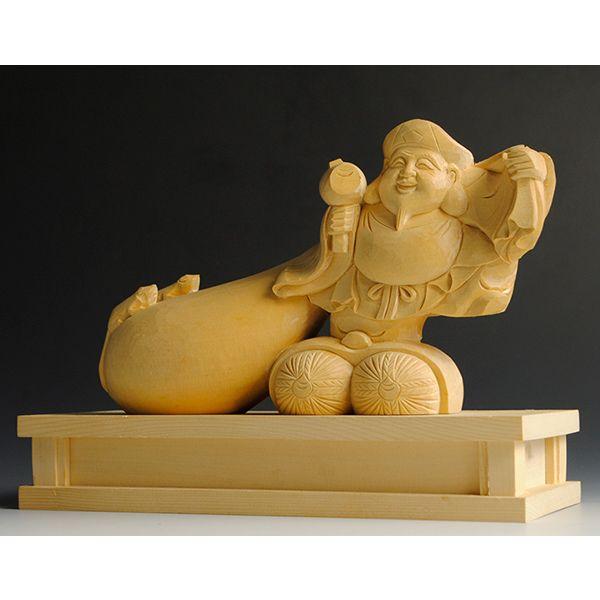 大黒天と大黒鼠】大きな七宝袋、強力に運気アップ、縁起物 送料無料