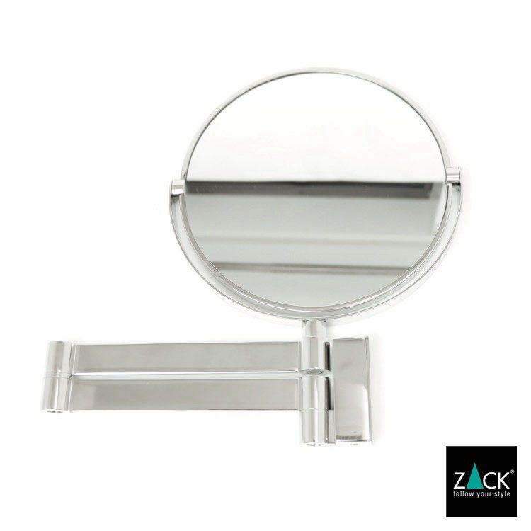 ZACK ウォールミラー 等倍/3倍 両面鏡 鏡 化粧鏡 卓上ミラー コスメ