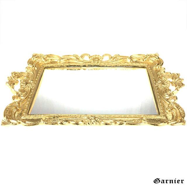 アンティーク調 ミラートレー バロック調 装飾 ロココ調 インテリア