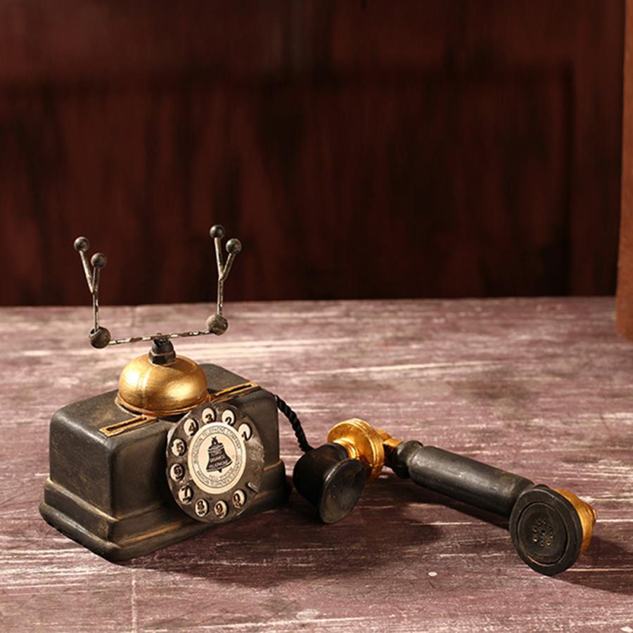 レトロ 電話機 オブジェ ヨーロッパ風 ヴィンテージ インテリア雑貨