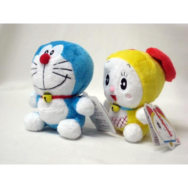 セキグチ ドラえもん ＆ ドラミちゃん /ぬいぐるみSサイズ /2種セット