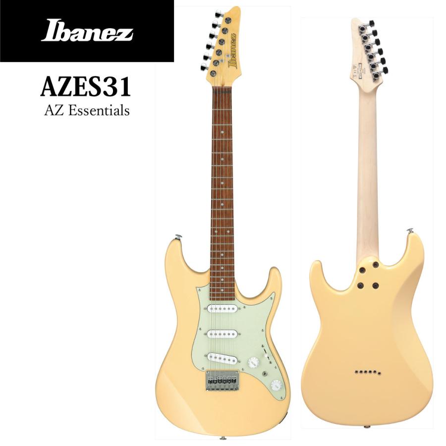 Ibanez AZ Essentials series AZES31 -IV(Ivory)-《エレキギター