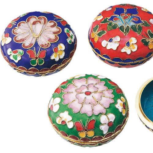 中国 お土産 七宝焼 小物入れ5個セット｜インテリア アジア 雑貨 中国