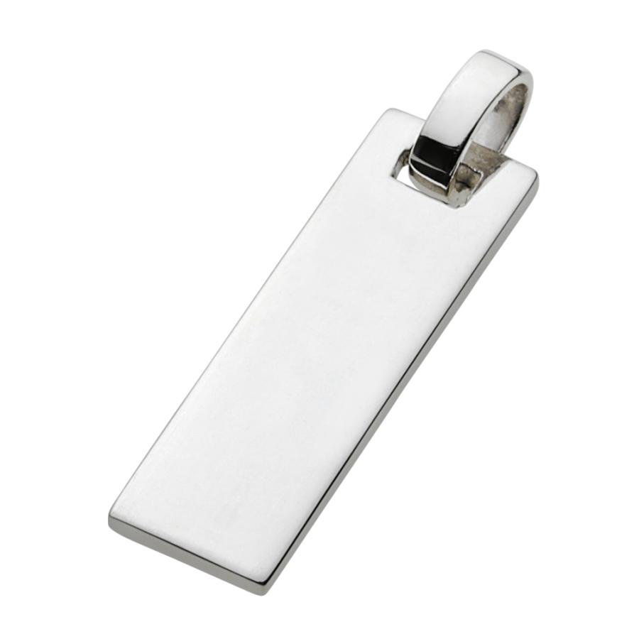 シルバーペンダント メンズ シンプル プレート シルバー925 シルバー