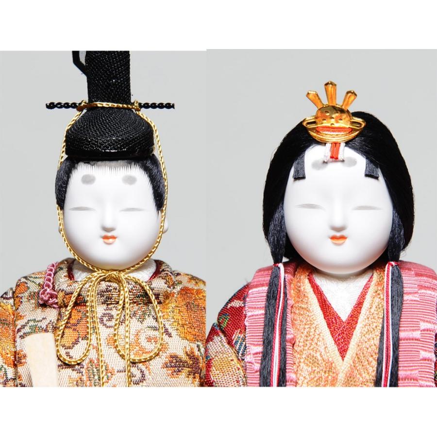 木目込】【雛人形】木目込／収納タイプ木目込人形：やよい小箱：柿沼