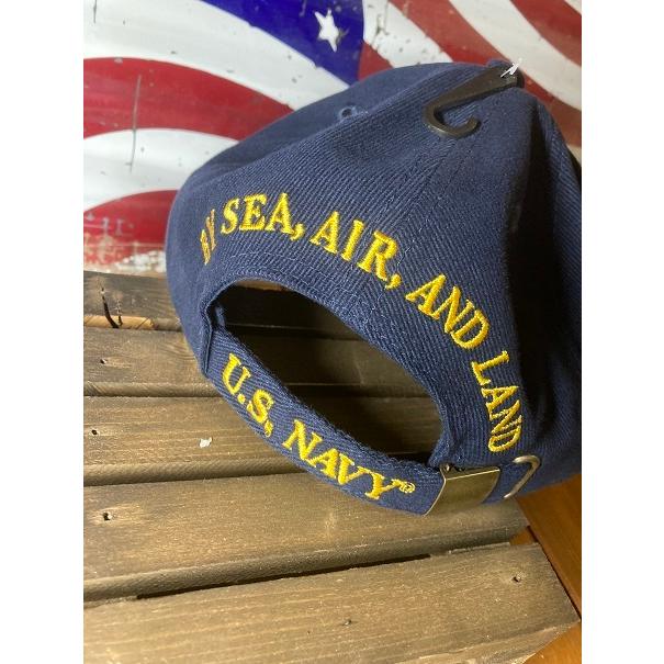 ミリタリー 帽子 U.S.Navy ネイビー アメリカ海軍空母 キャップ 米軍