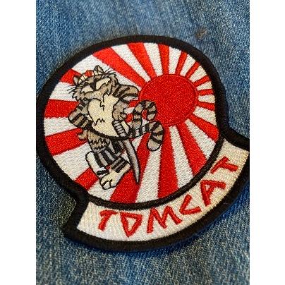 ミリタリー ワッペン パッチ U.S.Navy TOM CAT SAMURAI トムキャット