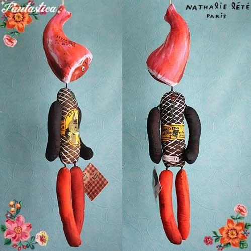 Nathalie Lete（ナタリーレテ） ドール MR EXTRA HAM DOLL ミスター