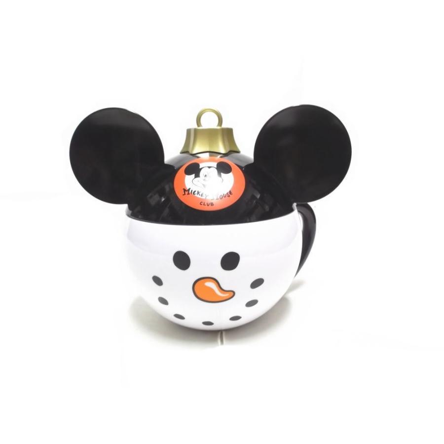 ミッキーマウスクラブ イヤーハット 雪だるま クリスマス スーベニア