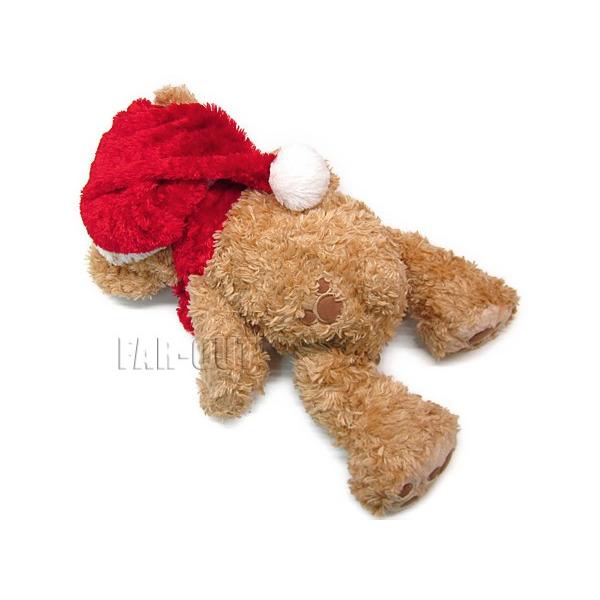 TDS ダッフィー 2005年 クリスマス ファーのマフラー サンタ帽 ビーズ