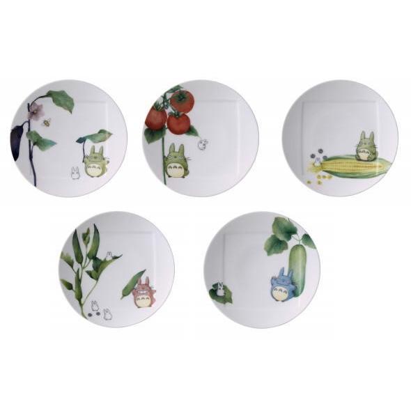 ノリタケ Noritake となりのトトロ約15.5cmプレートセット 絵変わり5枚