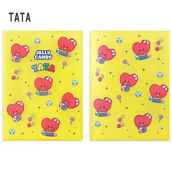 BT21 クリアファイル JELLY CHANDY 20P [韓国][文具][文房具][防弾少年