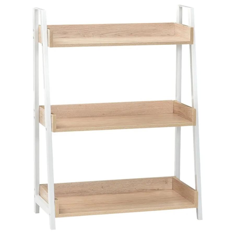 タマリビング マーキュリー 3段ラック W670 D330 H900 シェルフ 木製棚