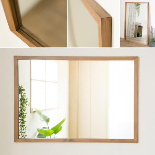 洗面台 鏡 木枠 交換 diy 洗面鏡 /パイン 1000×700 木枠幅30mm/ 姿見