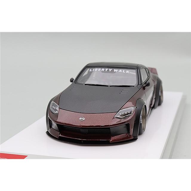 アイドロン 1/43 LB Nation フェアレディZ RZ34 バーガンディ/RS