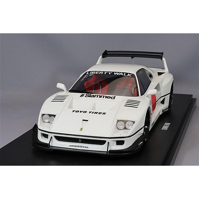 GTスピリット 1/18 LB-WORKS F40 2023 ホワイト : キッドボックス