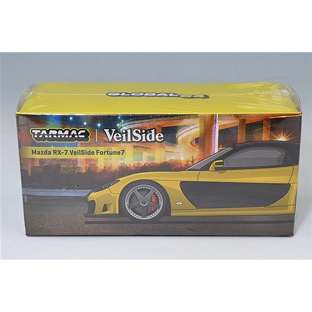 Tarmac 1/64 マツダ RX-7 ヴェイルサイド フォーチュン7 イエロー