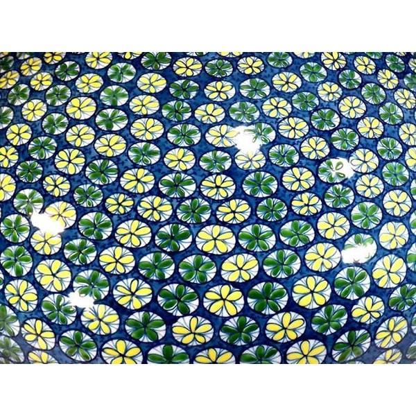 有田焼 色鍋島様式小花文様花瓶｜陶芸作家 藤井錦彩 作 : 有田焼 藤井