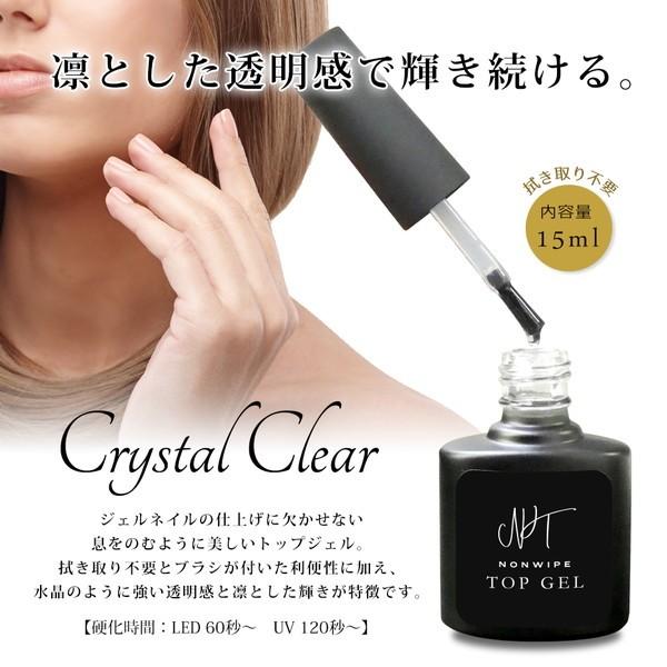 ジェルネイル ノンワイプトップジェル 15ml #2 : 靴下屋さん - 通販