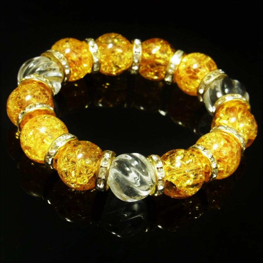 14ミリ 相性抜群 最強金運 アップ 天然石 螺旋 トルネード水晶