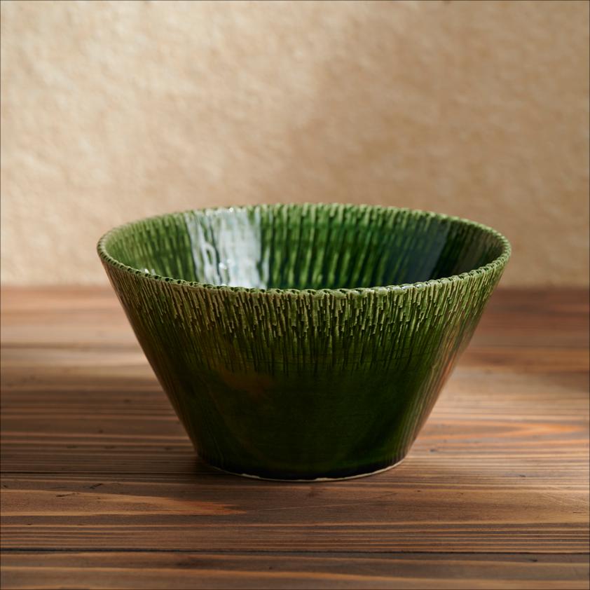 在庫限り／ 食器 和食器 美濃焼 ボウル 鉢 大鉢 深鉢 丼 多様丼 織部